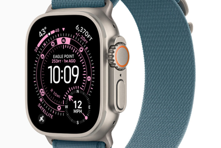 ساعت هوشمند 49 میلی متری اپل مدل Ultra 3 Natural Titanium Case با بند Alpine Loop