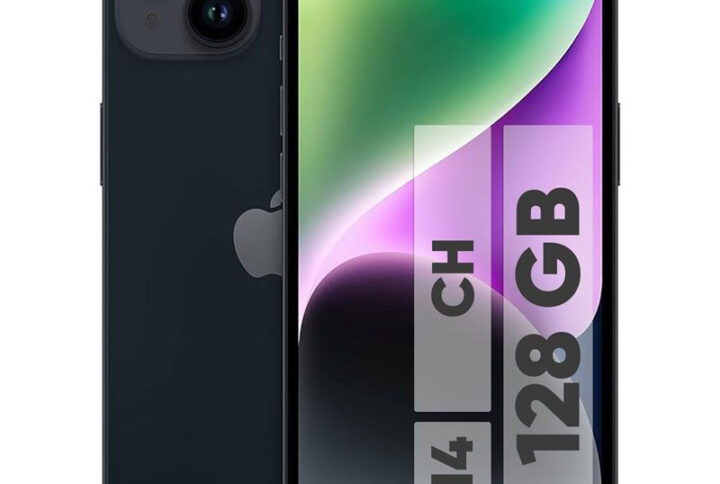گوشی موبایل اپل مدل iPhone 14 CH دو سیم کارت ظرفیت 128 گیگابایت و رم 6 گیگابایت