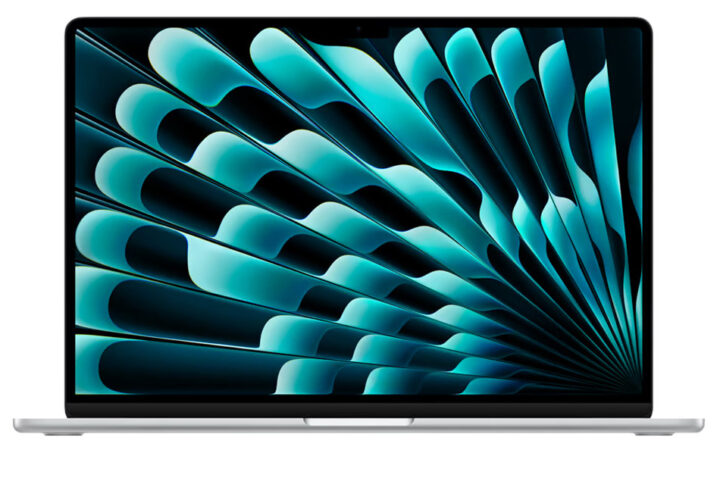 لپ تاپ 15.3 اینچی اپل مدل MacBook Air MW1G3 2025 LLA-M4-16GB Ram-256GB SSD