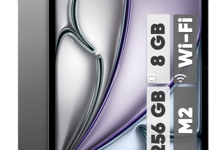 تبلت 13 اینچی اپل مدل iPad Air 2024 M2 Wi-Fi ظرفیت 256 گیگابایت و رم 8 گیگابایت