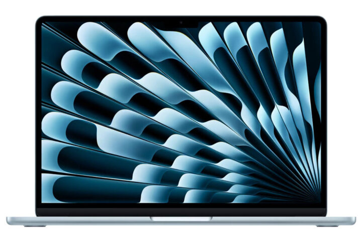 لپ تاپ 13.6 اینچی اپل مدل MacBook Air MC6T4 2025 LLA-M4-16GB RAM-256GB SSD