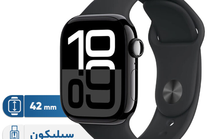 ساعت هوشمند اپل مدل Series 10 42mm Aluminum دارای قابلیت های کنترل موسیقی (Music Player)، قابلیت مکالمه از طریق بلوتوث، قابلیت تغییر طرح ساعت یا تم، صفحه همیشه روشن (Always-on Display)، پشتیبانی از دستیار صوتی بند سیلیکون